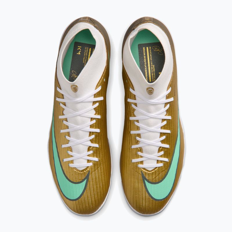 Vyriški futbolo bateliai Nike Mercurial Superfly 11 Academy "Kylian Mbappé" metallic gold/green glow 4