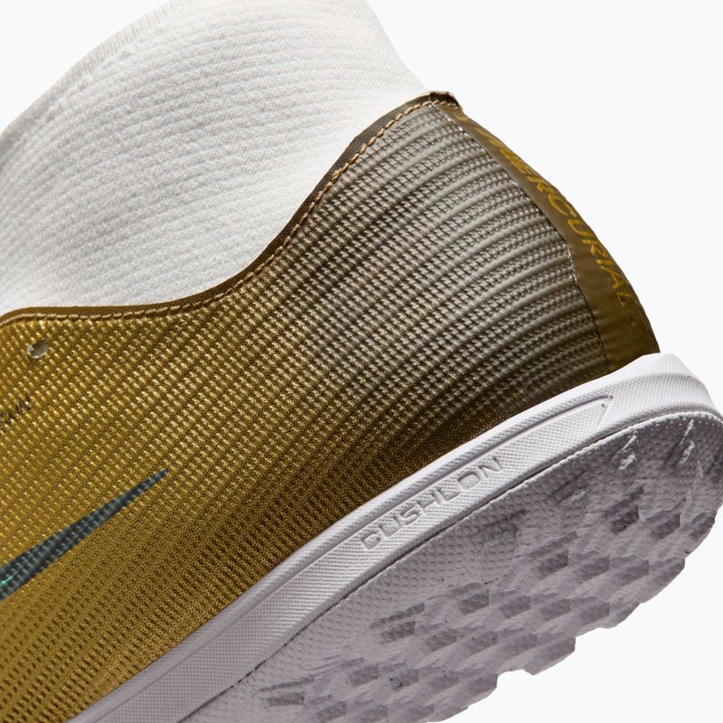 Vyriški futbolo bateliai Nike Mercurial Superfly 11 Academy "Kylian Mbappé" metallic gold/green glow 6