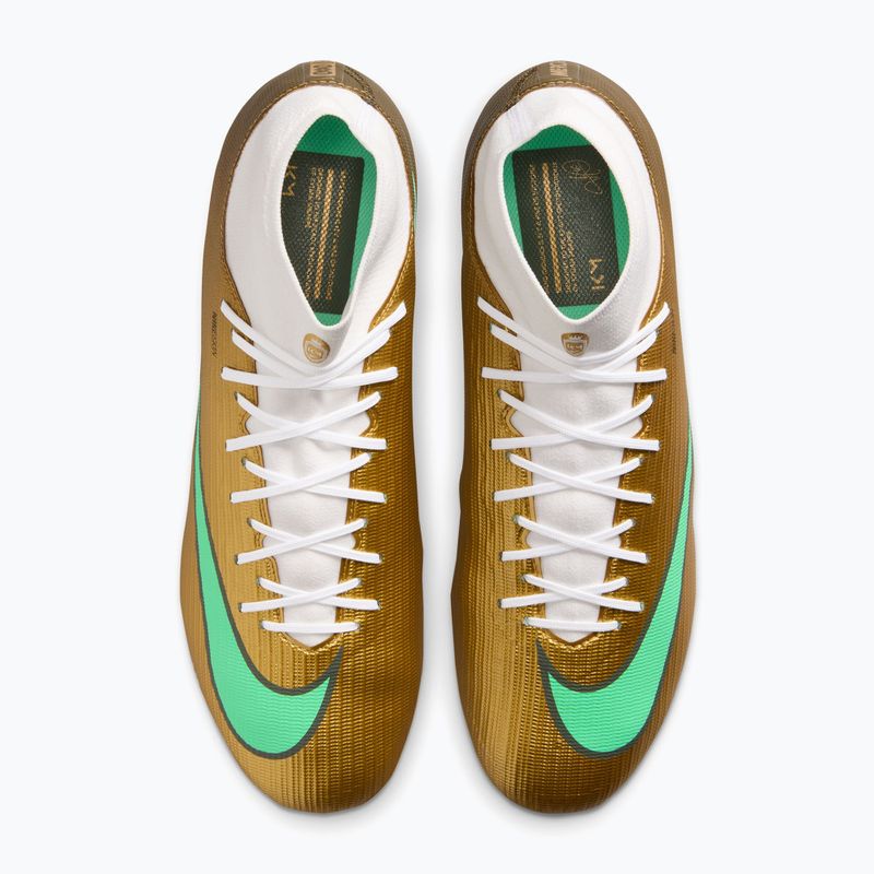 Vyriški futbolo bateliai Nike Mercurial Superfly 11 Academy "Kylian Mbappé" metallic gold/green glow 4