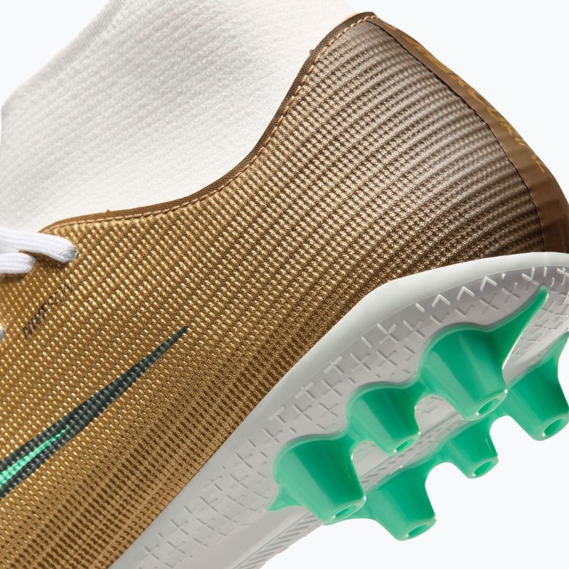 Vyriški futbolo bateliai Nike Mercurial Superfly 11 Academy "Kylian Mbappé" metallic gold/green glow 7