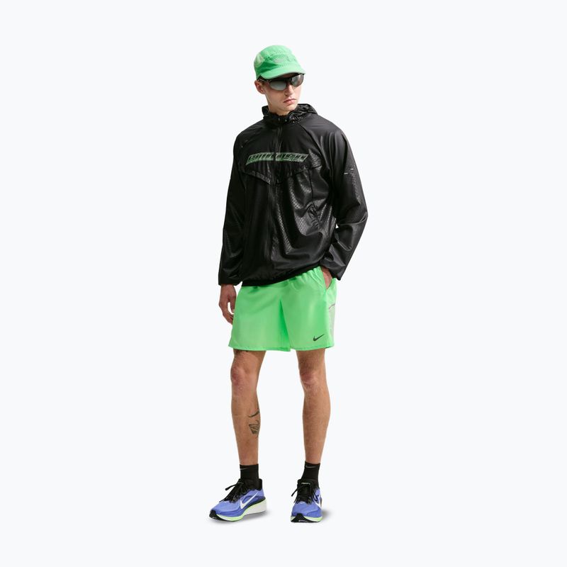 Vyriški bėgimo šortai Nike Miler illusion green 2