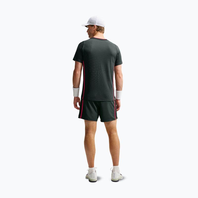 Polo marškinėliai Nike Court Slam Aero-Fit Black Spruce/White 3