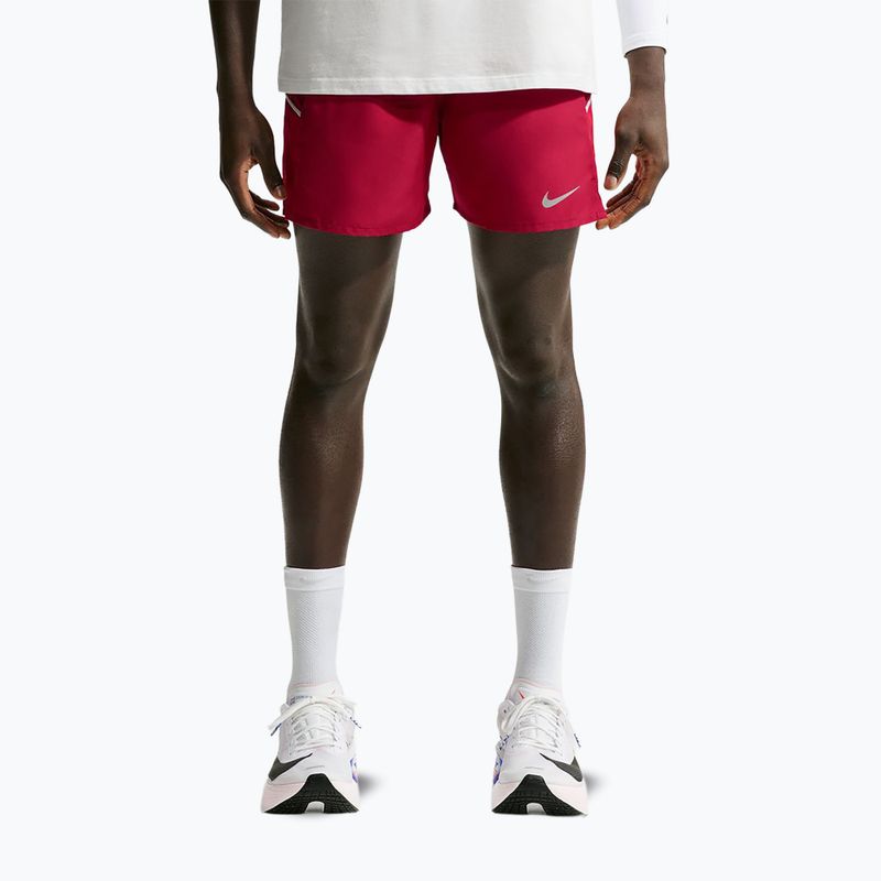 Vyriški bėgimo šortai Nike Miler tough red/sport red