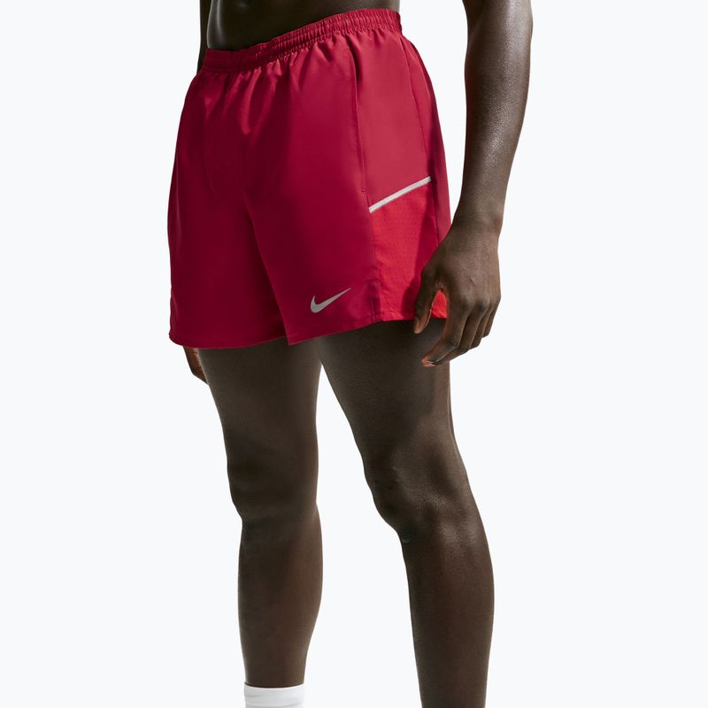 Vyriški bėgimo šortai Nike Miler tough red/sport red 5