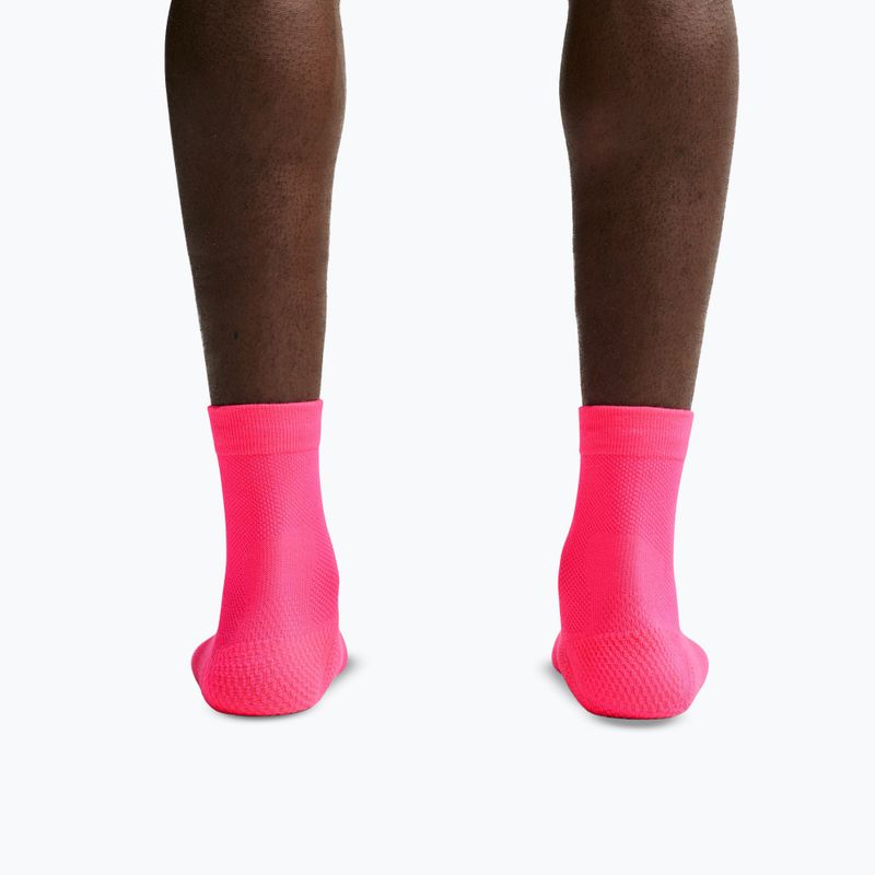 Kojinės Nike Run Lightweight Micro Crew Hyper Pink/Black 5