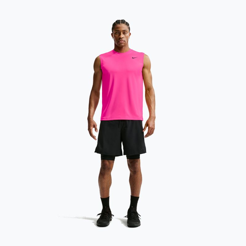 Vyriški treniruočių marškinėliai Nike Dri-FIT Sleeveless Training Top hyper pink/black 7
