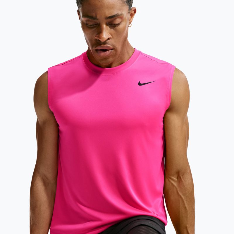 Vyriški treniruočių marškinėliai Nike Dri-FIT Sleeveless Training Top hyper pink/black 3