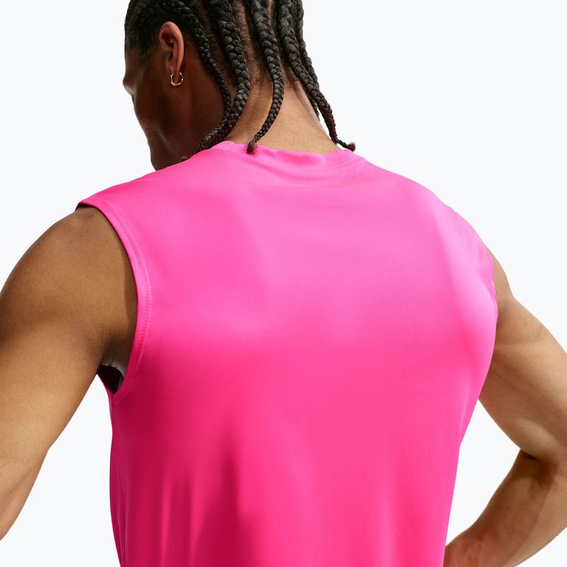 Vyriški treniruočių marškinėliai Nike Dri-FIT Sleeveless Training Top hyper pink/black 4
