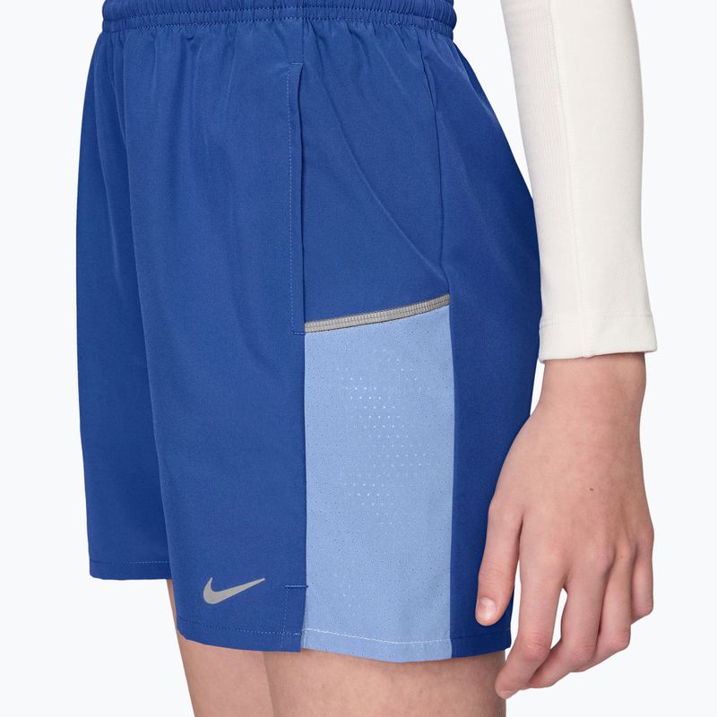 Vaikiški šortai Nike Miler game royal/aluminum 4
