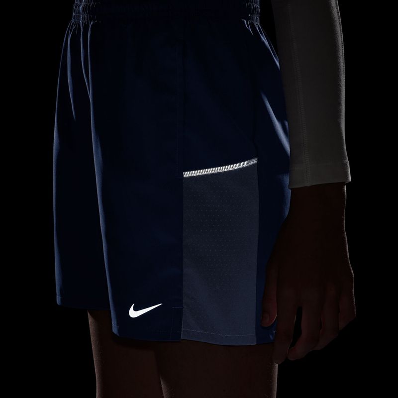 Vaikiški šortai Nike Miler game royal/aluminum 5