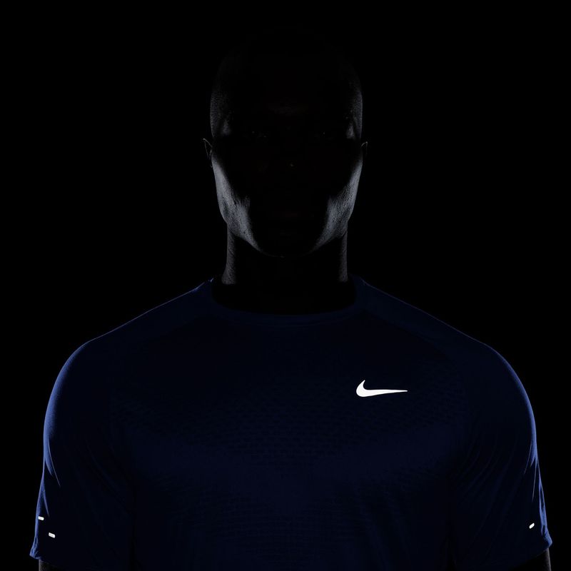 Vyriški bėgimo marškinėliai Nike Stride hyper royal 4