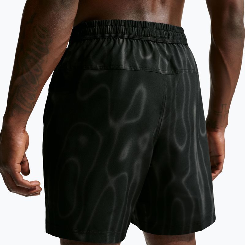 Vyriški šortai Nike Form Dri-Fit 7" black/white 5