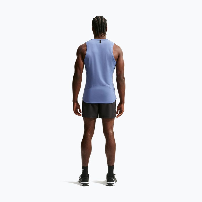 Vyriški treniruočių marškinėliai Nike Pro indigo storm/black 2