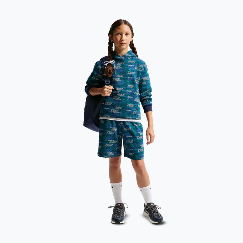 Vaikiškas džemperis Nike Sportswear Club Fleece bright spruce/midnight navy/game royal 2