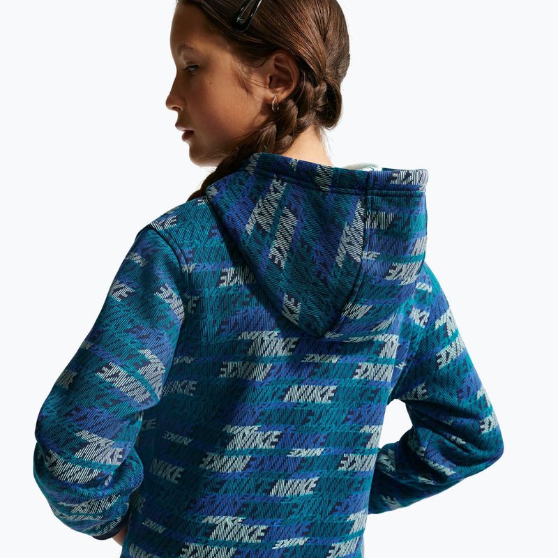 Vaikiškas džemperis Nike Sportswear Club Fleece bright spruce/midnight navy/game royal 7