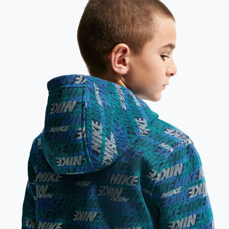Vaikiškas džemperis Nike Sportswear Club Fleece bright spruce/midnight navy/game royal 8
