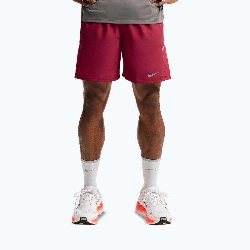 Vyriški bėgimo šortai Nike Miler tough red/sport red