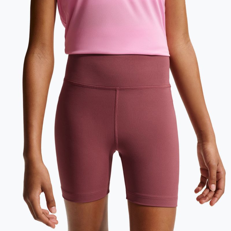 Vaikiški šortai Nike One pink smoke/white