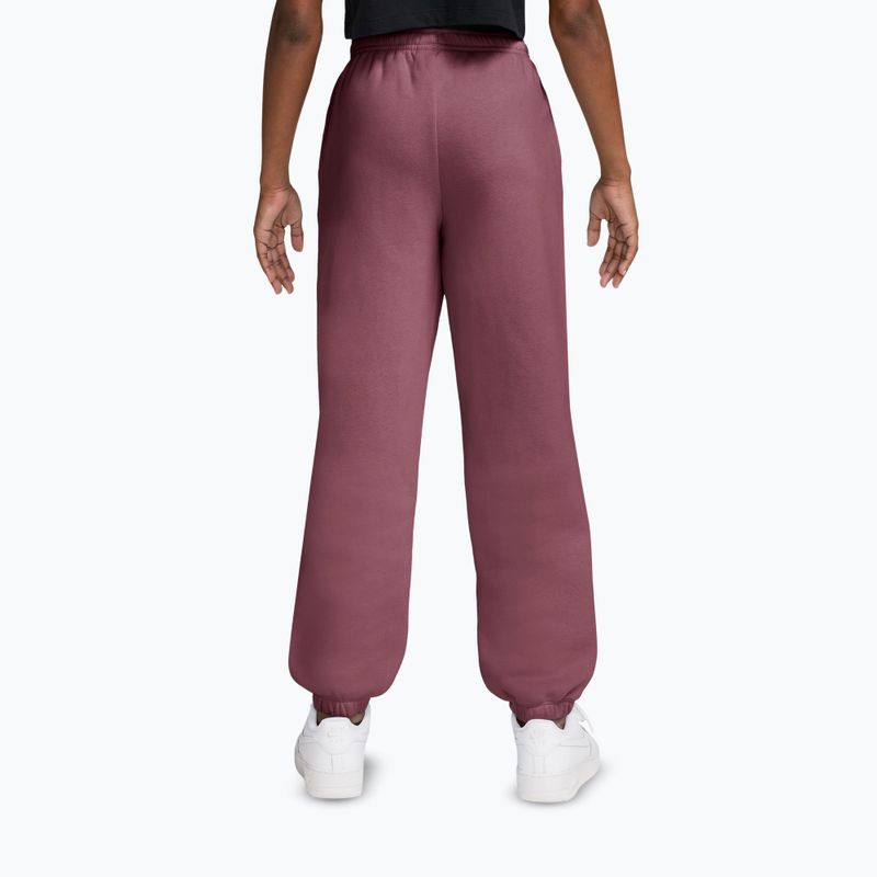 Vaikiškos kelnės Nike Sportswear Studio Fleece pink smoke/white 2