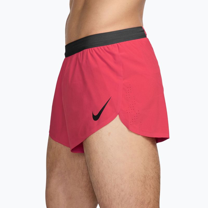 Vyriški bėgimo šortai Nike AeroSwift fusion red/black 3