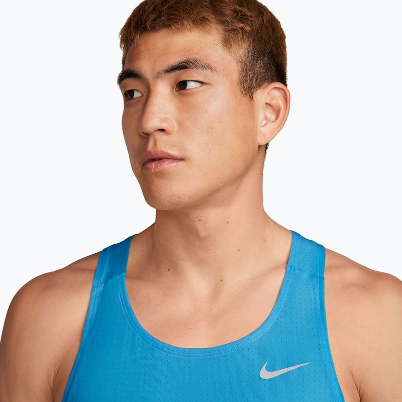 Vyriški bėgimo marškinėliai Nike Fast Dri-Fit light current blue 3