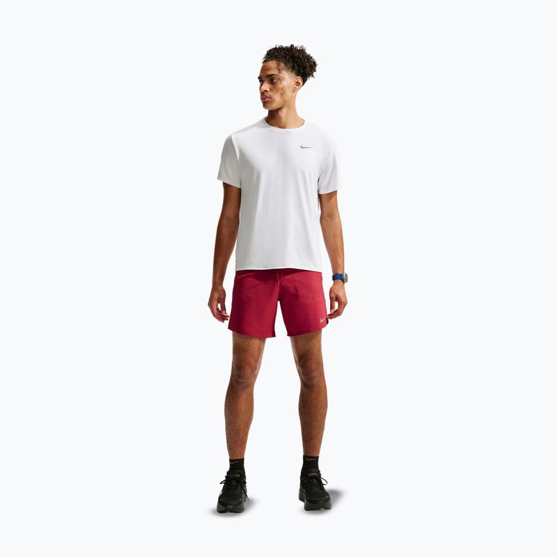 Vyriški bėgimo šortai Nike Stride Dri-Fit 2in1 7" tough red 2