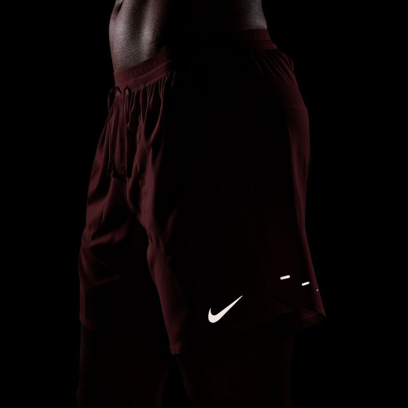 Vyriški bėgimo šortai Nike Stride Dri-Fit 2in1 7" tough red 7