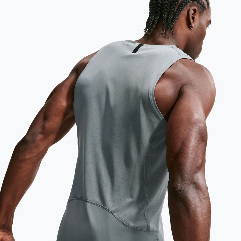 Vyriški treniruočių marškinėliai Nike Pro smoke grey/black 4