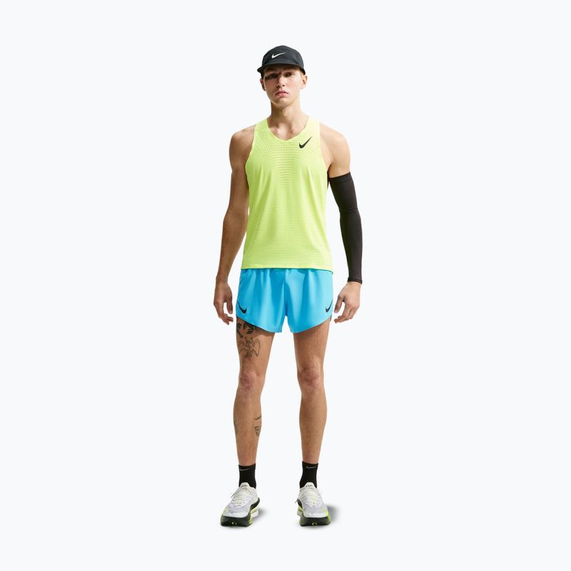 Vyriški bėgimo šortai Nike AeroSwift light current blue/black 2