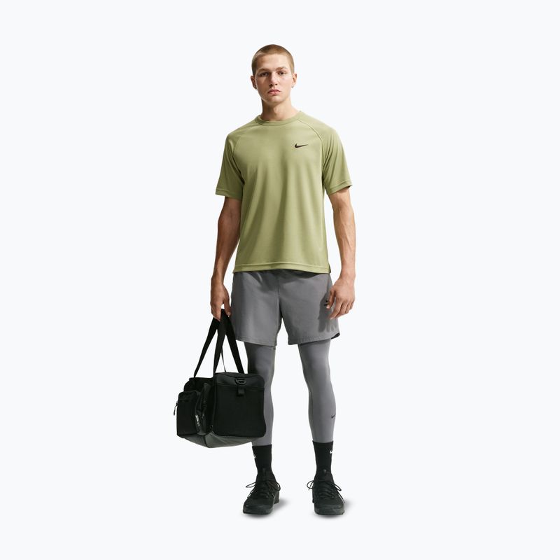 Vyriški treniruočių marškinėliai Nike Flex dusty olive/black 2