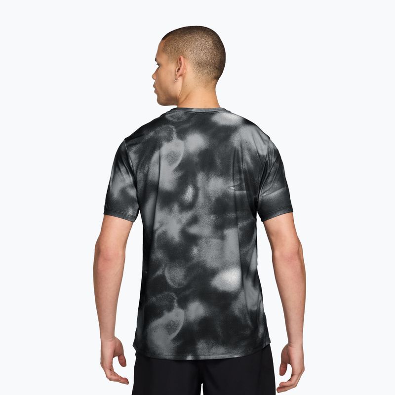 Vyriški bėgimo marškinėliai Nike Miler black 2
