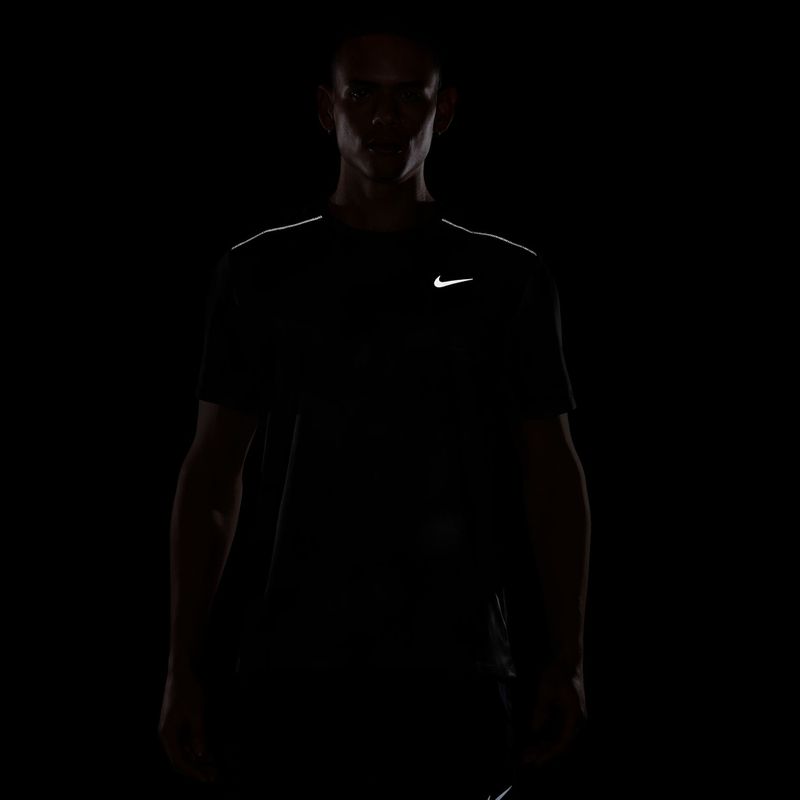 Vyriški bėgimo marškinėliai Nike Miler black 4