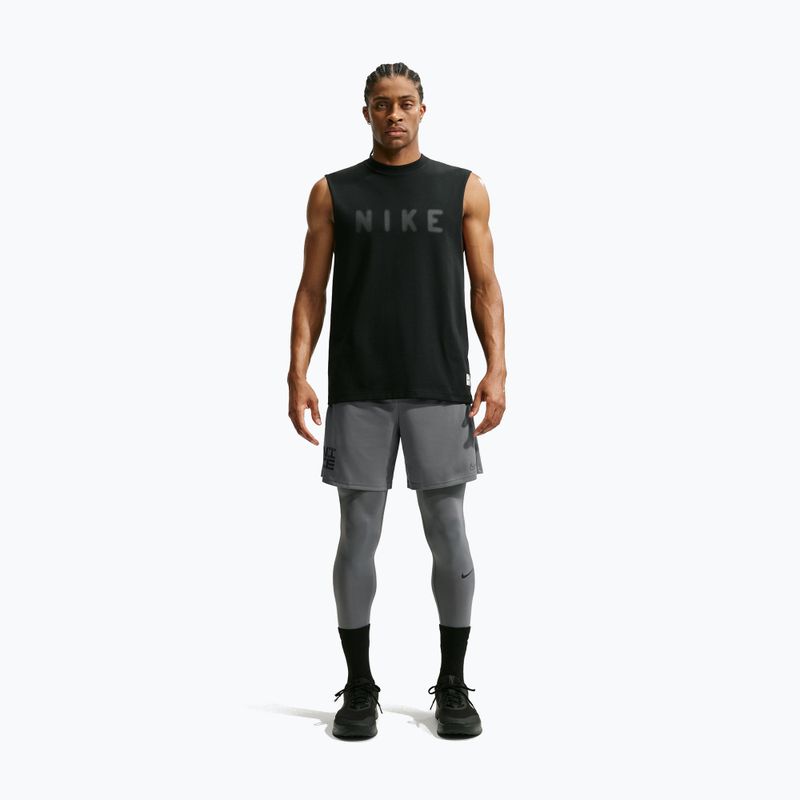 Vyriški treniruočių šortai Nike Flex smoke grey/black 2