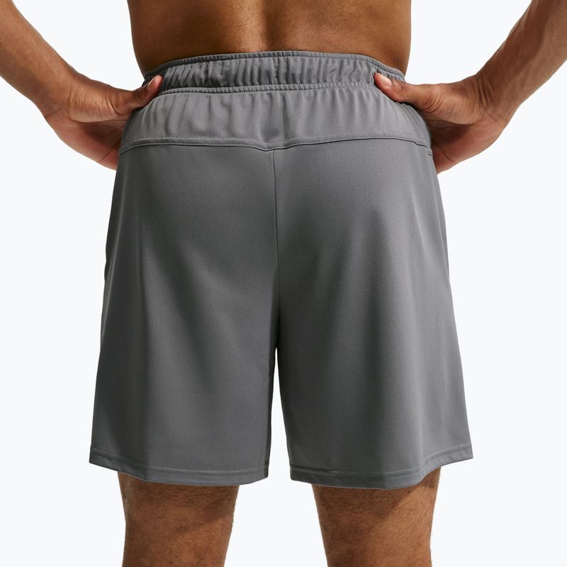 Vyriški treniruočių šortai Nike Flex smoke grey/black 4