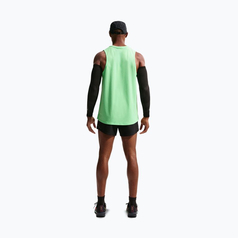 Vyriški bėgimo marškinėliai Nike Miler illusion green 3