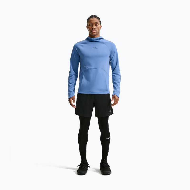 Vyriškas treniruočių džemperis Nike Pro Indigo Storm/Black 2