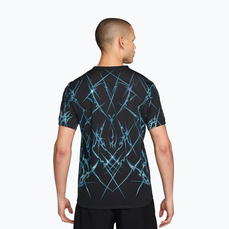 Vyriški bėgimo marškinėliai Nike AeroSwift black/white 2