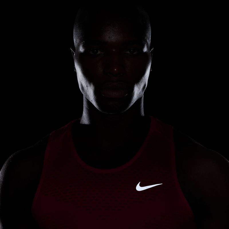 Vyriški bėgimo marškinėliai Nike Stride tough red 4