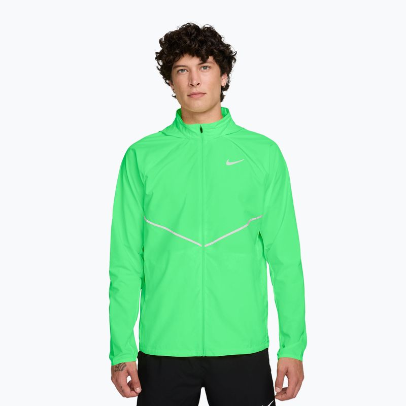 Vyriška bėgimo striukė Nike Miler illusion green