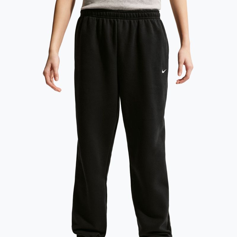 Vaikiškos kelnės Nike Sportswear Studio Fleece black/white 4