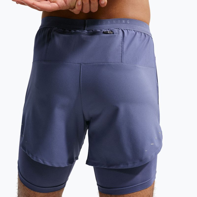 Vyriški bėgimo šortai Nike Stride diffused blue 6