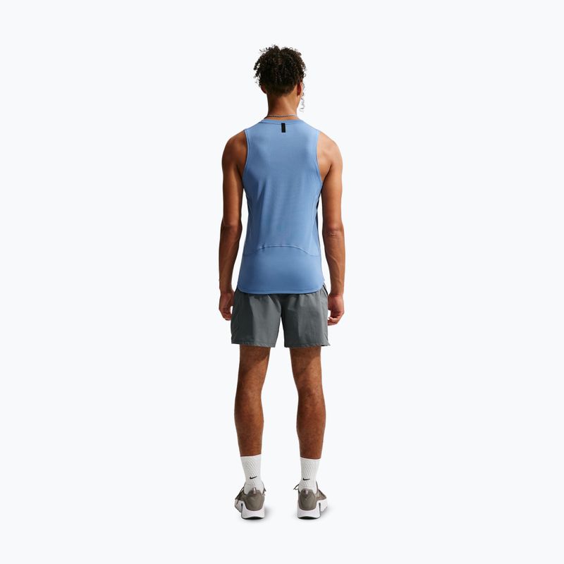 Vyriški treniruočių šortai Nike Pro Training smoke grey/smoke grey/black 3