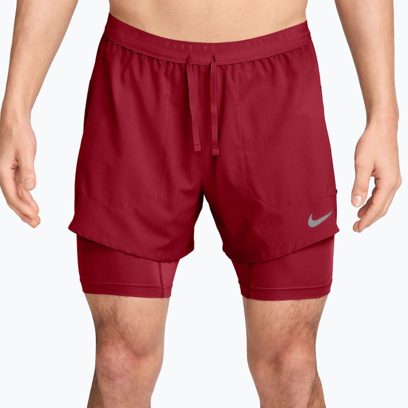 Vyriški bėgimo šortai Nike Stride tough red