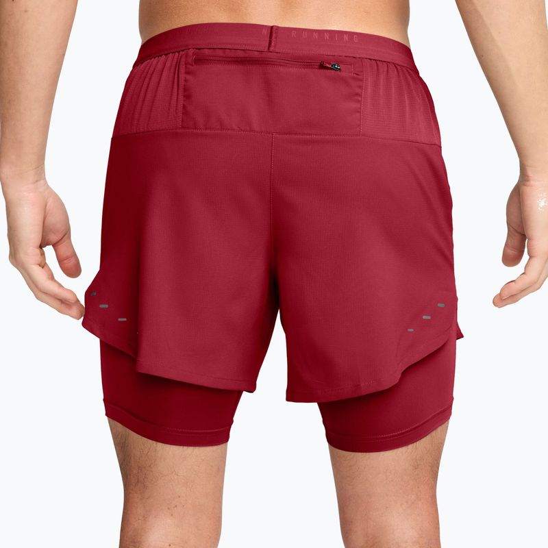 Vyriški bėgimo šortai Nike Stride tough red 2