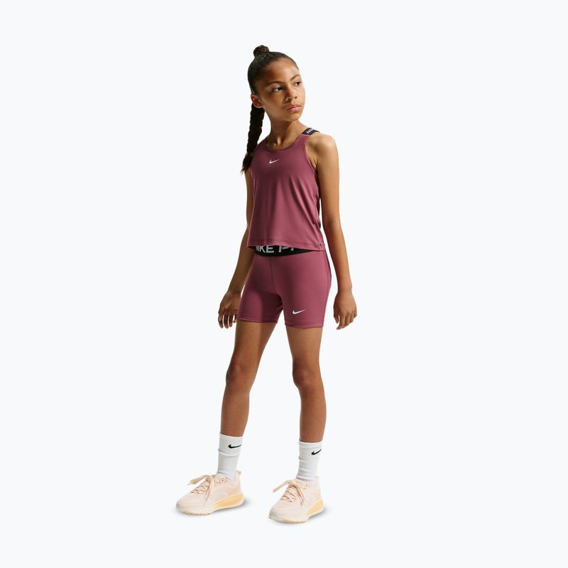 Vaikiški šortai Nike Pro pink smoke/white 2