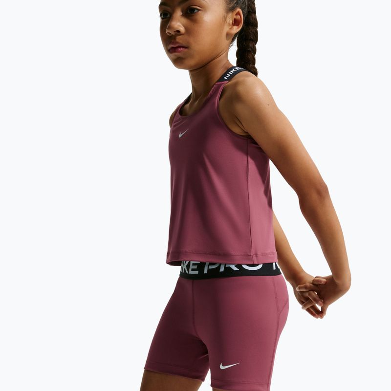 Vaikiški šortai Nike Pro pink smoke/white 4
