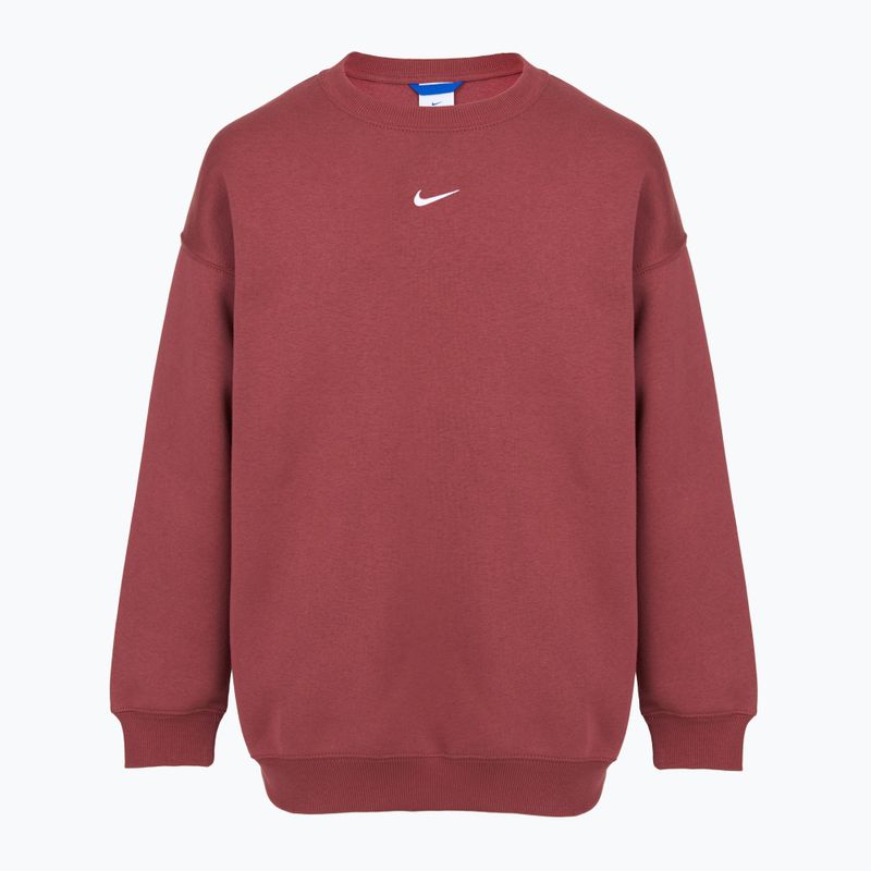 Vaikiškas džemperis Nike Sportswear Studio pink smoke/white 7