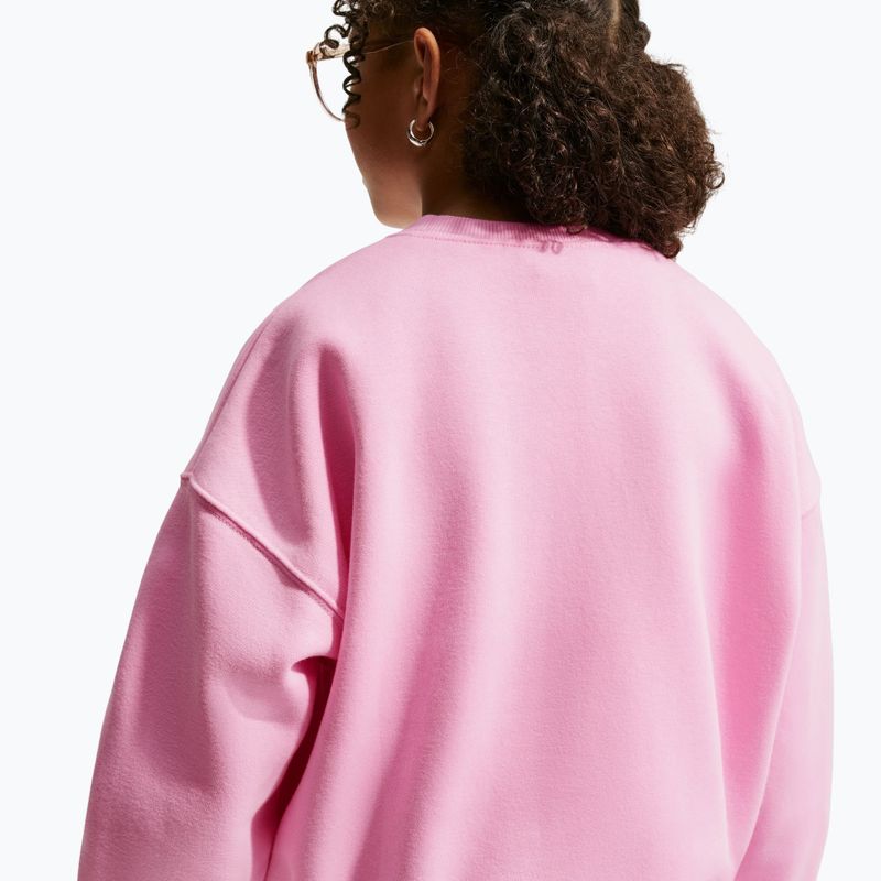 Vaikiškas džemperis Nike Sportswear Studio pink rise/white 5