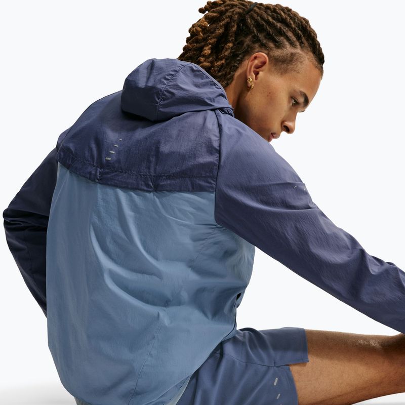 Vyriška bėgimo striukė Nike Stride diffused blue/work blue 5
