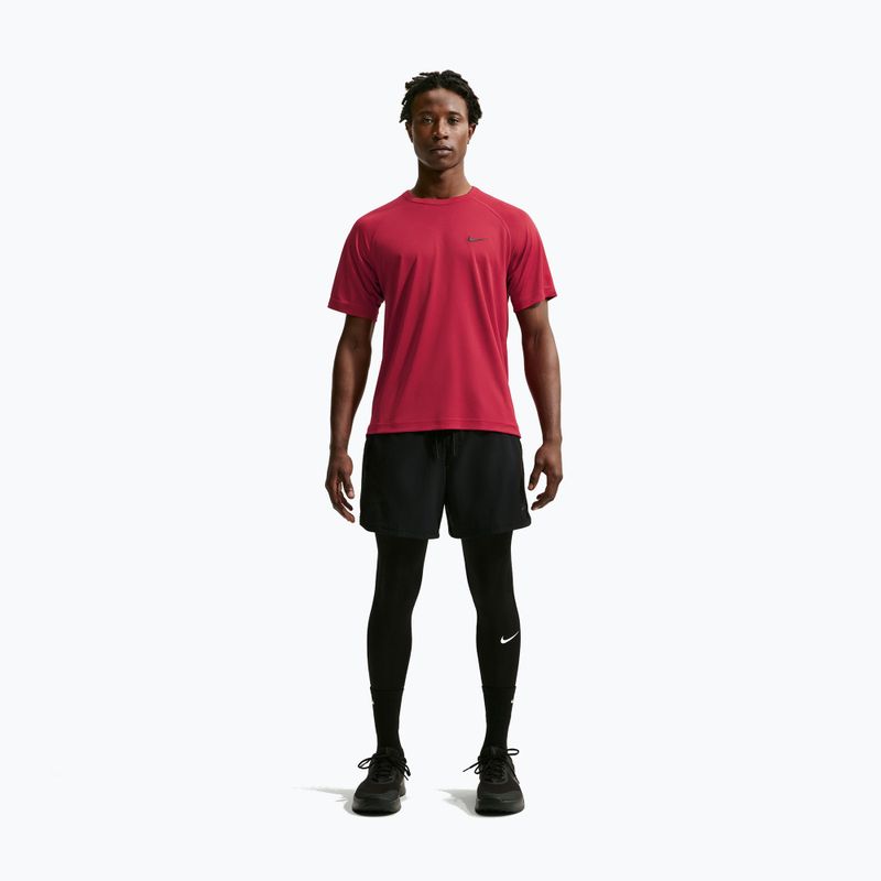 Vyriški treniruočių marškinėliai Nike Flex tough red/black 2